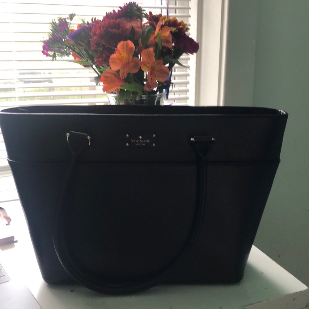 Kate spade black tote purse